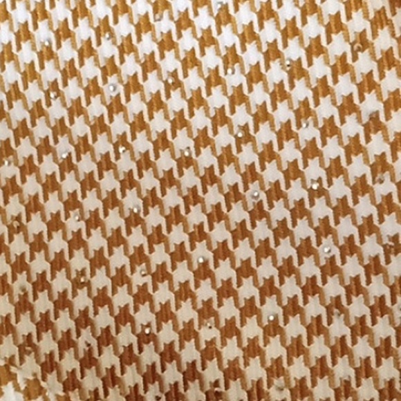 NWOT ASOS LUXE Bandeau Sweetheart Neck Mini Smock Houndstooth Baby Doll Dress - Picture 7 of 9